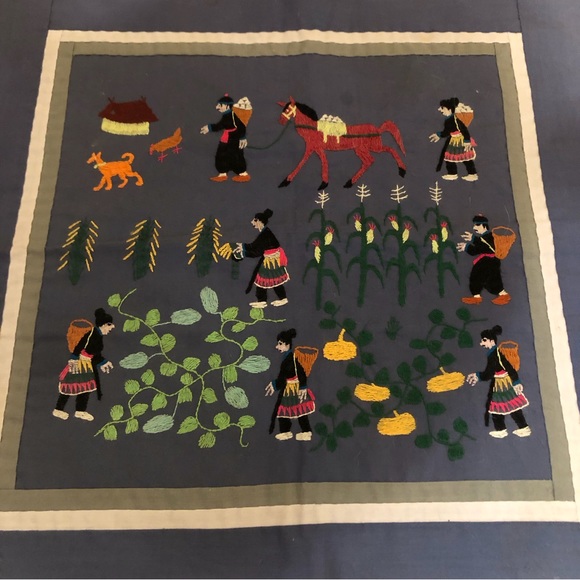 Vintage Hmong Story Cloth - Picture 5 of 6